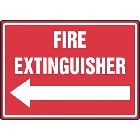Accuform SAFETY SIGN FIRE EXTINGUISHER LEFT MFXG483VS MFXG483VS